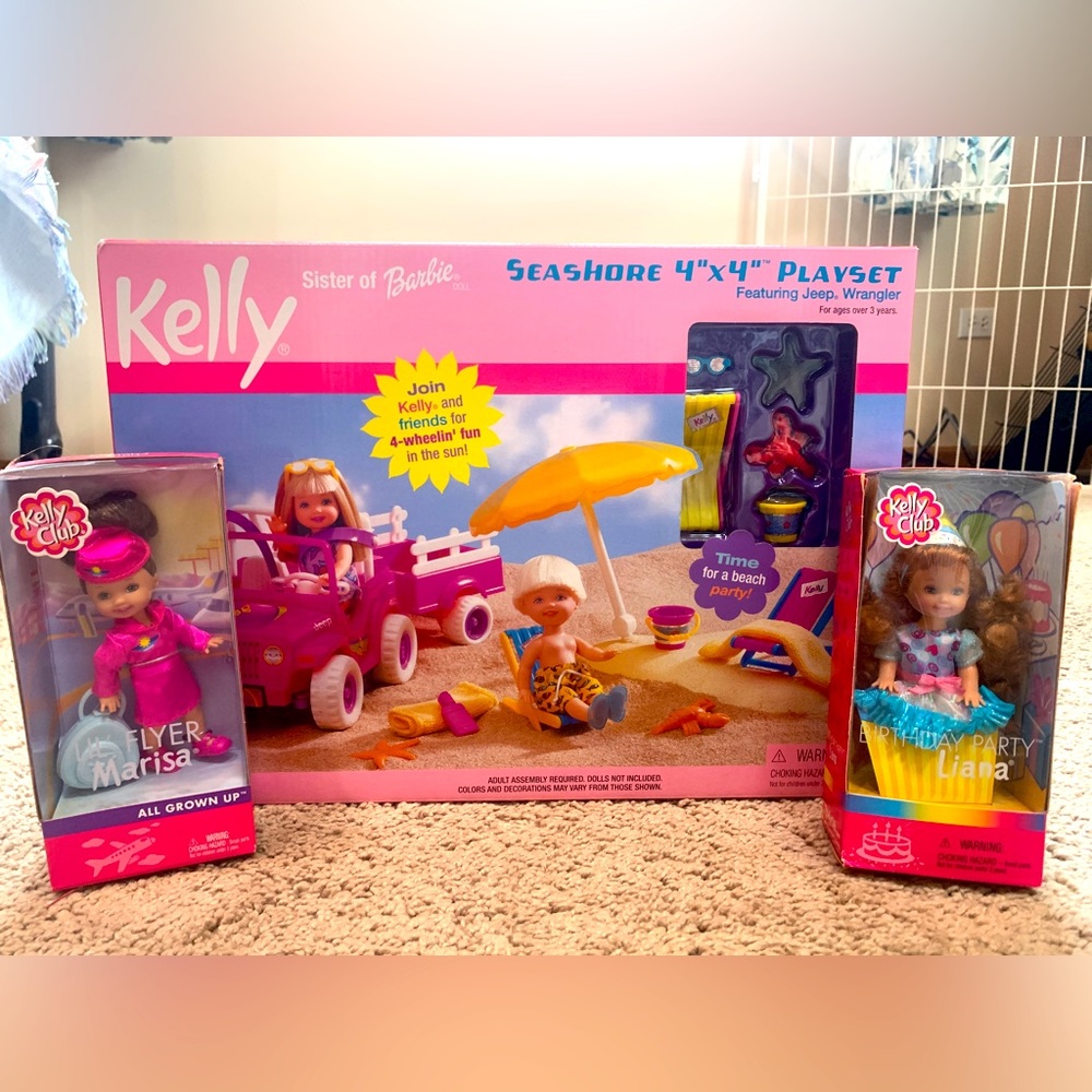 Vintage Barbie/Kelly Doll Sets - BRAND NEW!